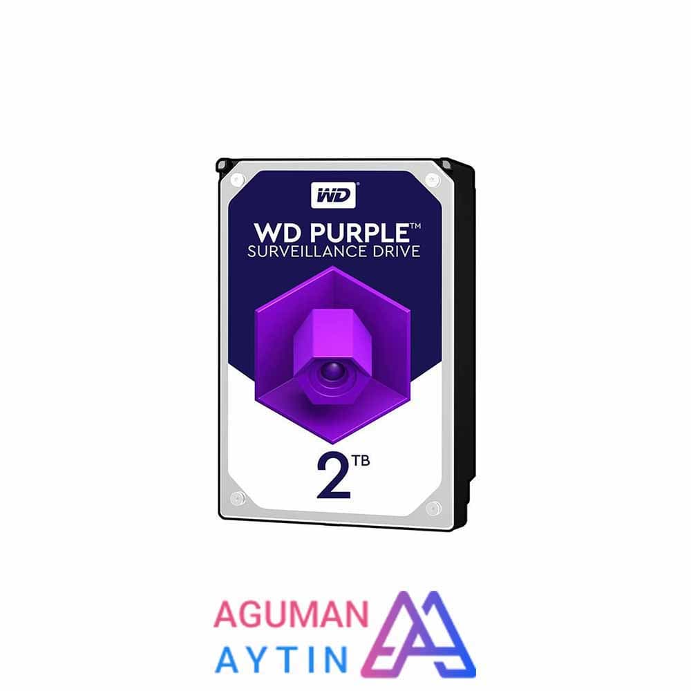 هارد وسترن دیجیتال Purple 2TB گارانتی اصلی
