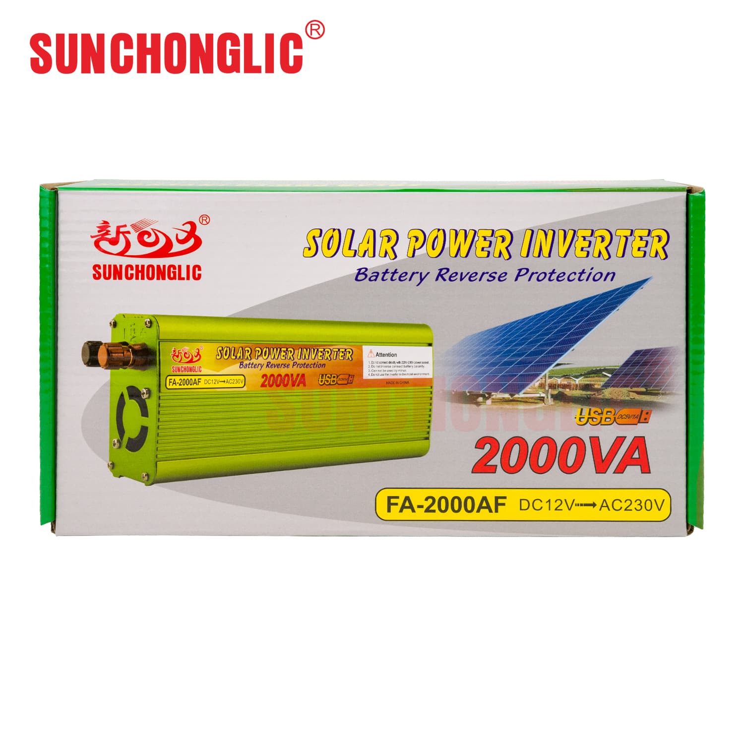 اینورتر Sunchonglic مدل FA-2000VA — تصویر ۲