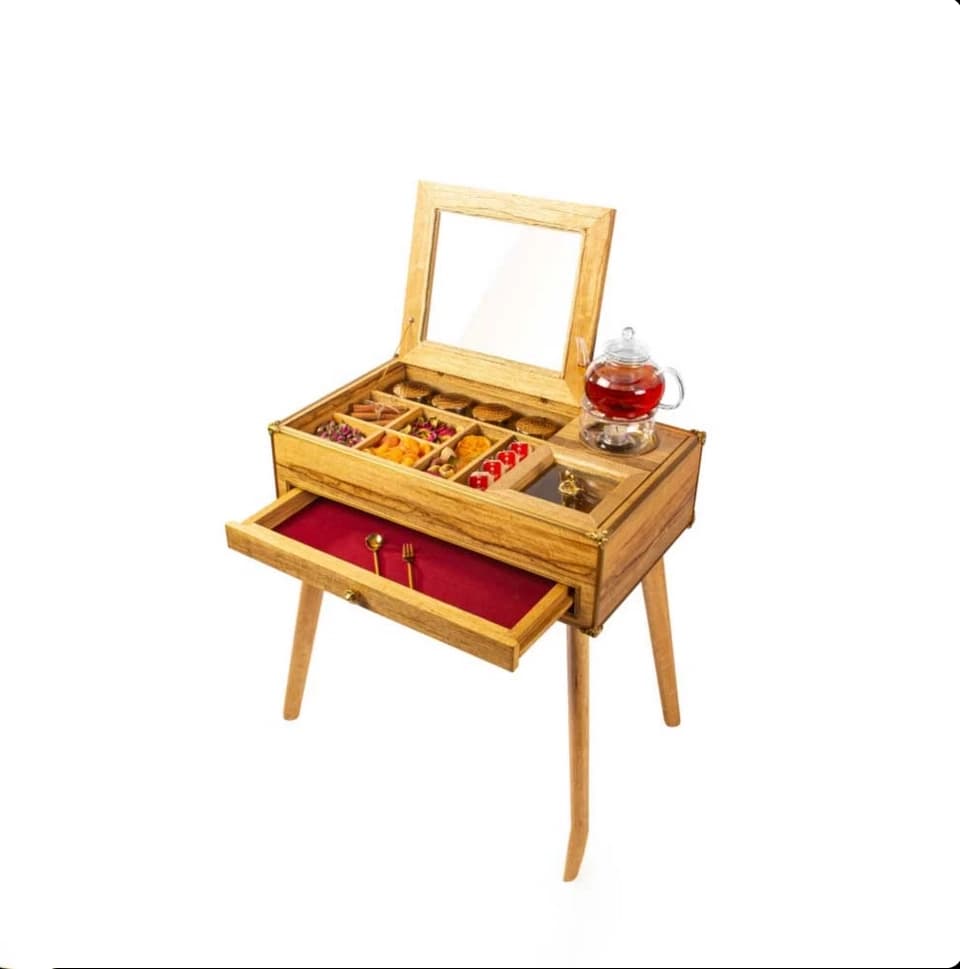 میز پذیرایی گلدکیش مدل گلدن برد کد GK829603