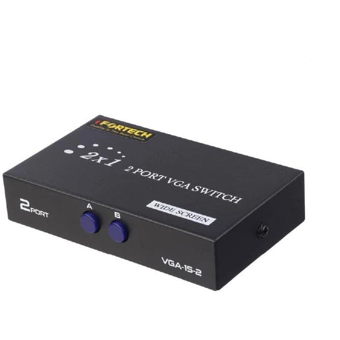 مبدل KVM 2 PORT VGA IFORTECH