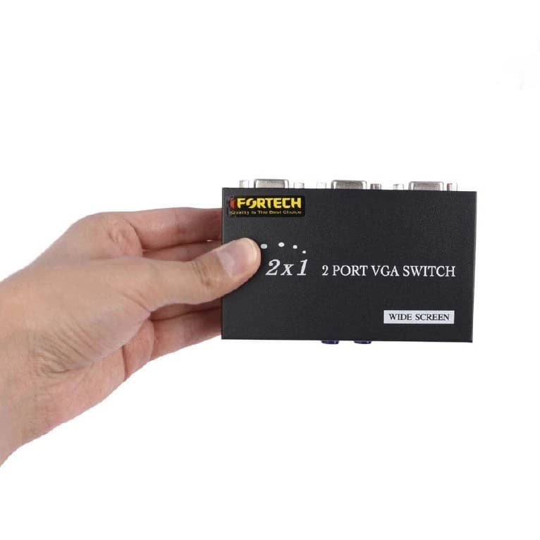 مبدل KVM 2 PORT VGA IFORTECH — تصویر ۲