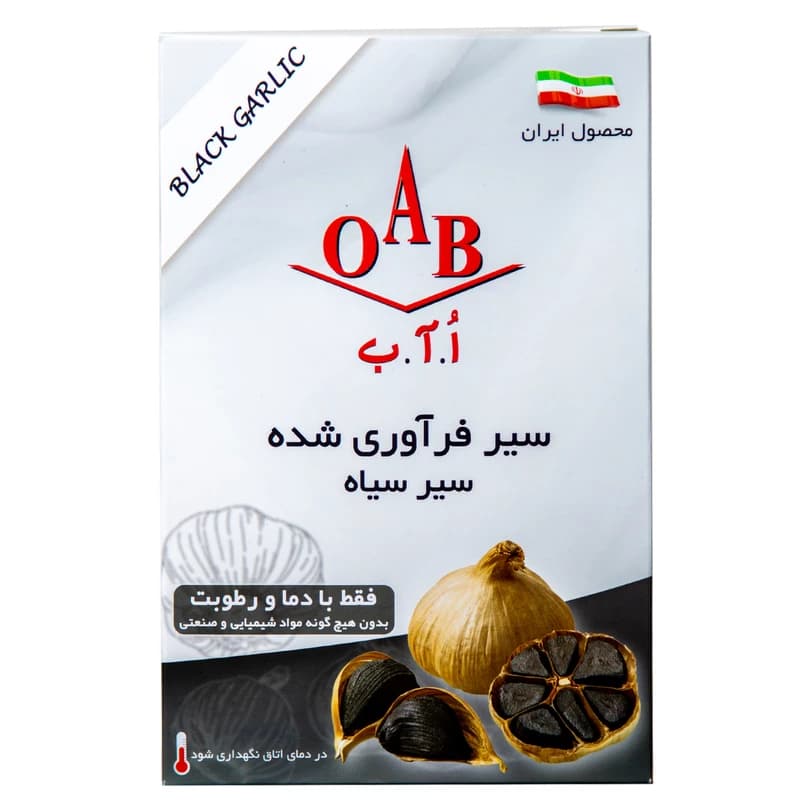 سیر سیاه | سیر فراوری شده ۲۰۰ گرمی