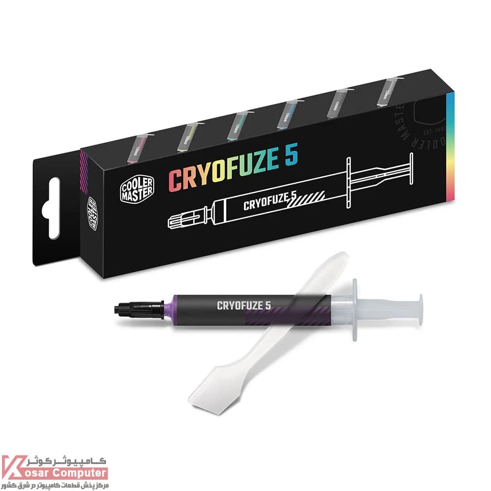 خمیر سیلیکون کولر مستر CryoFuze 5 — تصویر ۷