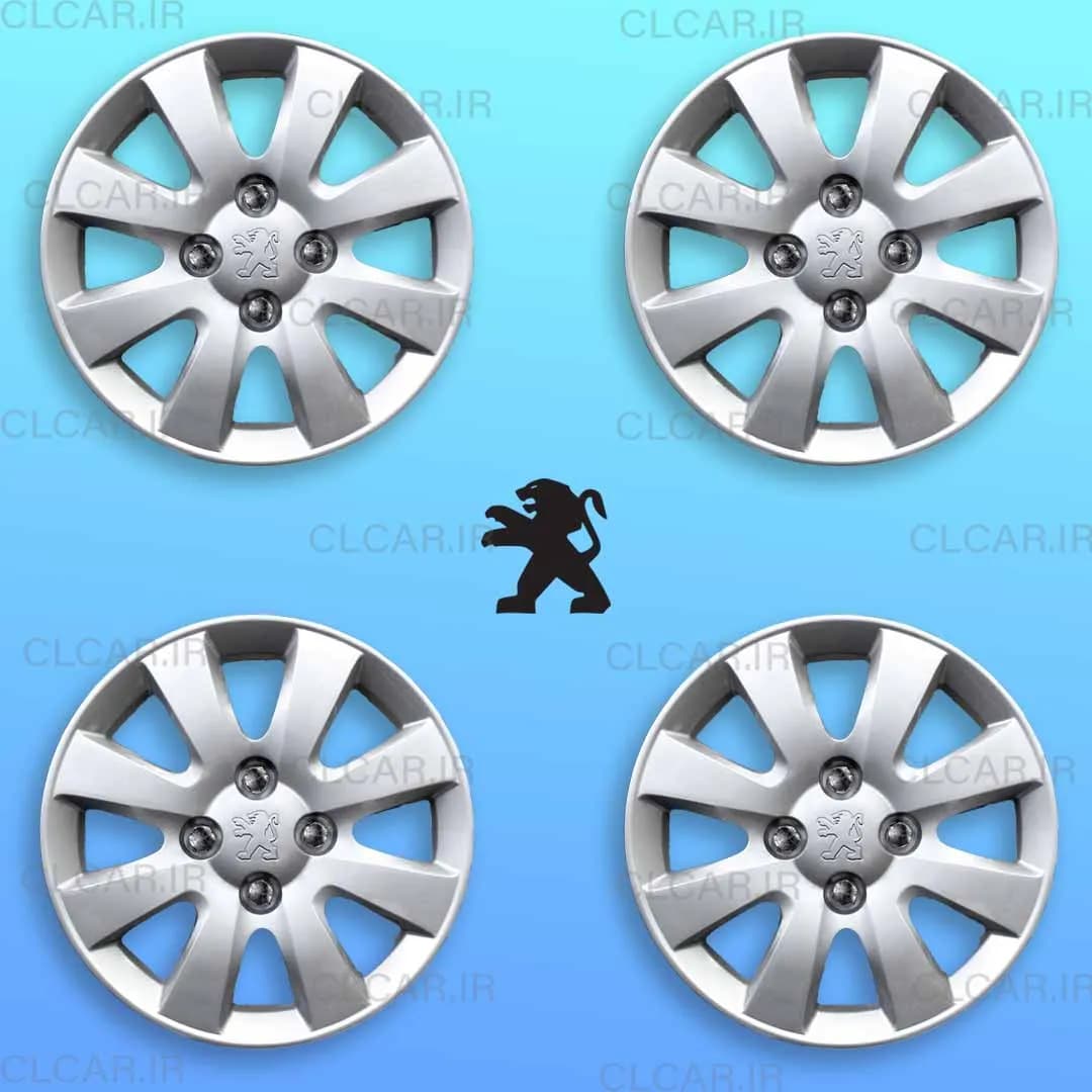 قالپاق پژو 405 SLX طرح فابریک سایز 14 اینچ برند حامد کد (GH-SLX)