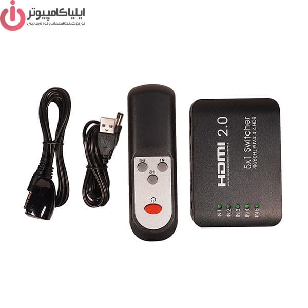 سوئیچ 3 پورت HDMI 2.0 کی نت پلاس مدل KP-SWHD2003 — تصویر ۷