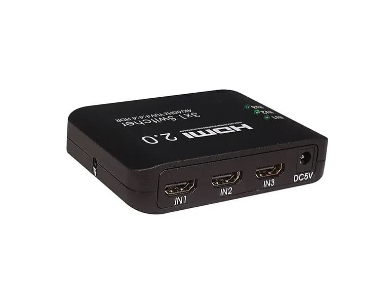 سوئیچ 3 پورت HDMI 2.0 کی نت پلاس مدل KP-SWHD2003 — تصویر ۴
