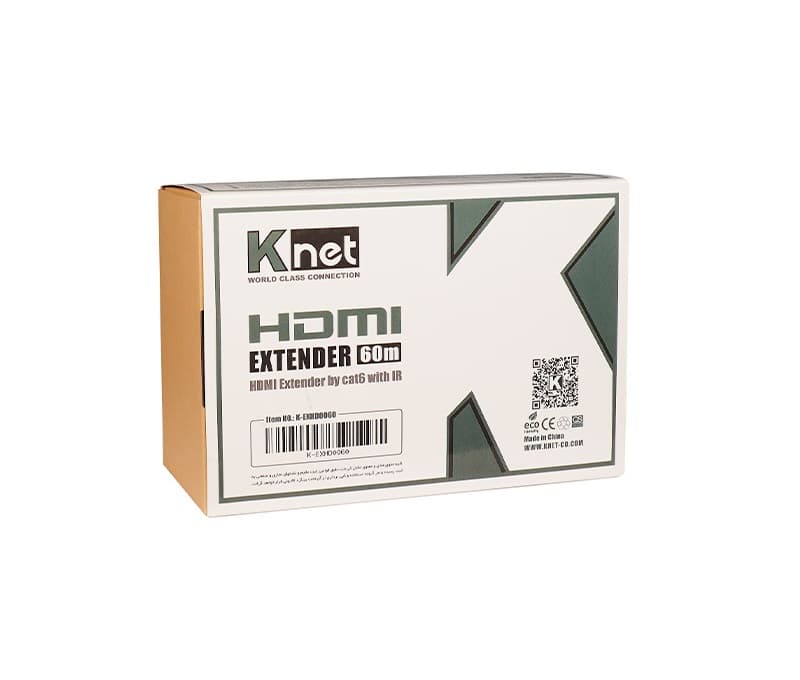 اکستندر HDMI کی نت مدل K-EXHD0060 پشتیبانی تا 60 متر — تصویر ۲