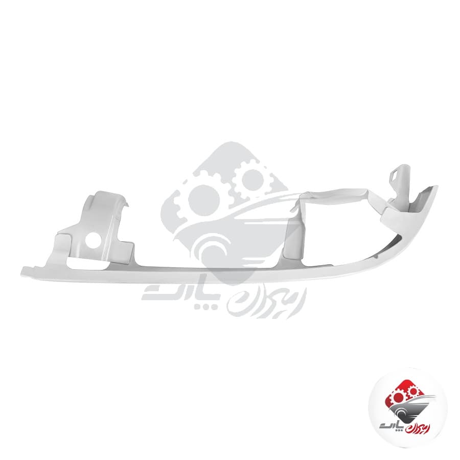 ابرویی زیر چراغ پراید چپ و راست سفید