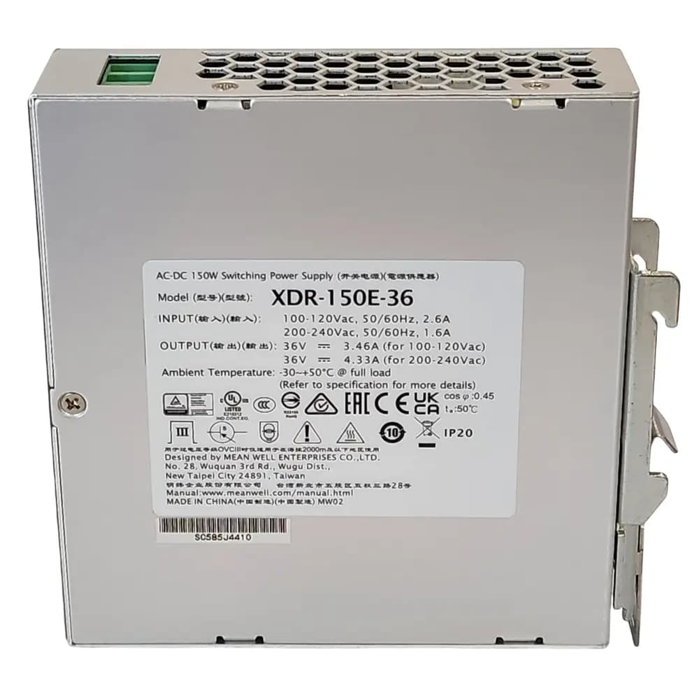 منبع تغذیه ریلی 36 ولت XDR-150E-36 — تصویر ۳