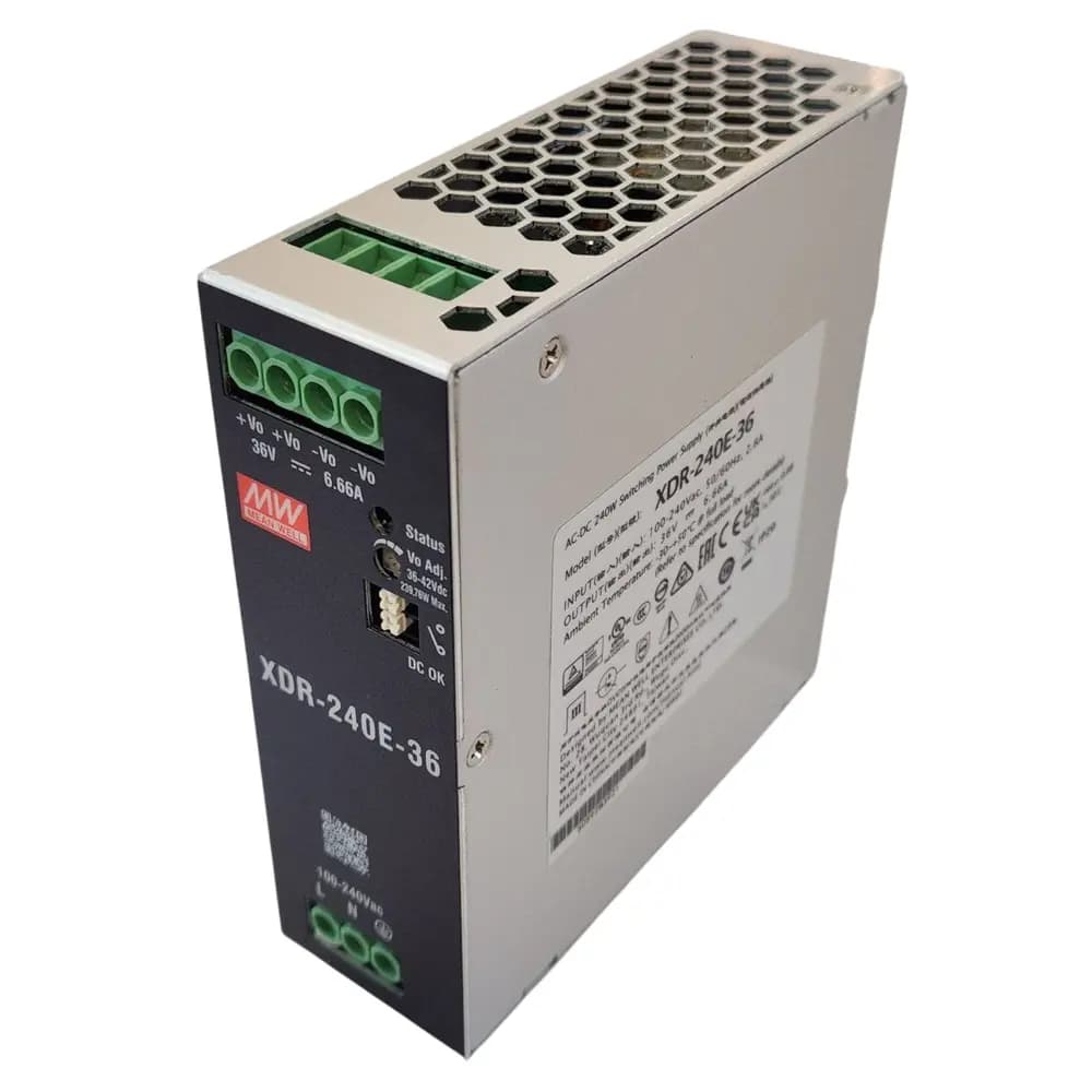 منبع تغذیه ریلی 36 ولت XDR-240E-36