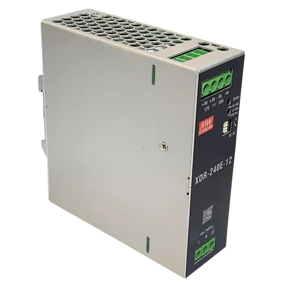 منبع تغذیه 12 ولت 20 آمپر XDR-240E-12 — تصویر ۴