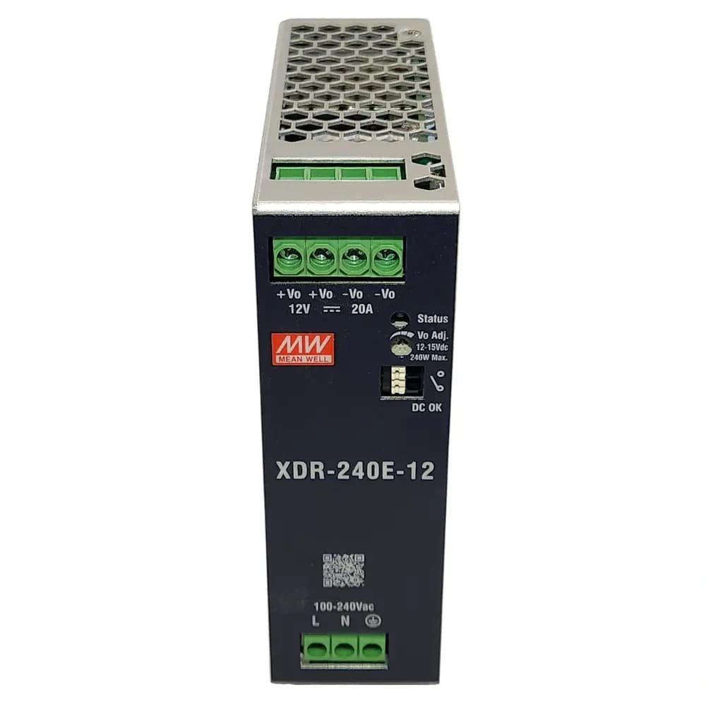 منبع تغذیه 12 ولت 20 آمپر XDR-240E-12 — تصویر ۲