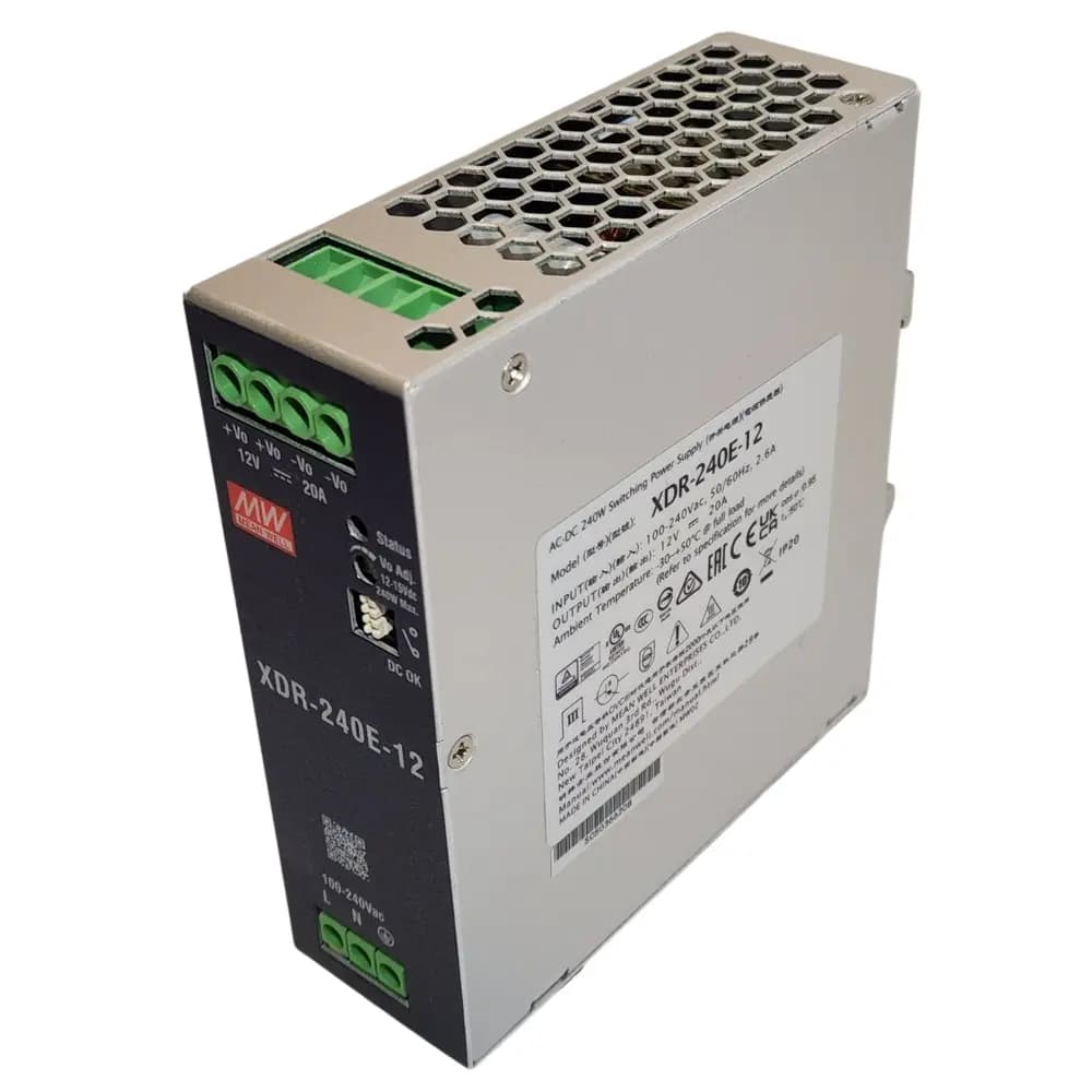 منبع تغذیه 12 ولت 20 آمپر XDR-240E-12