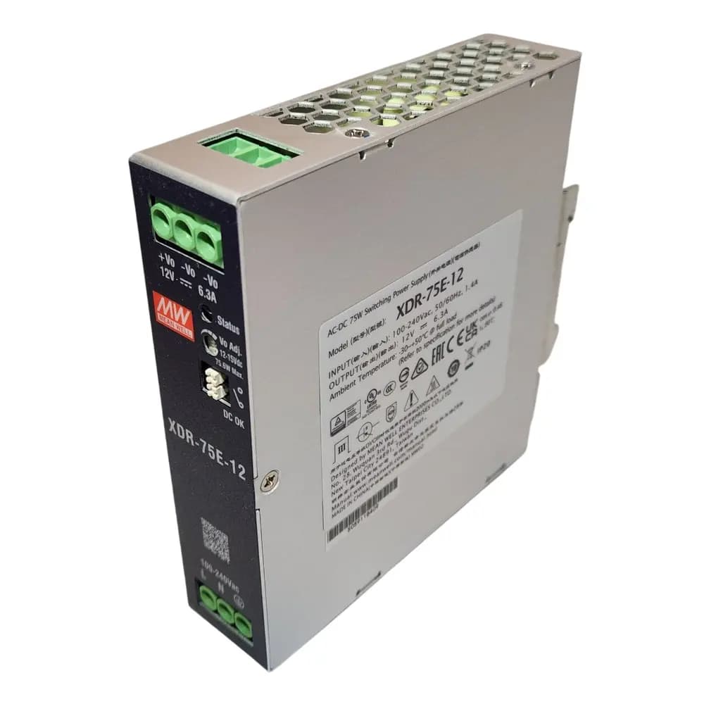منبع تغذیه ریلی XDR-75E-12