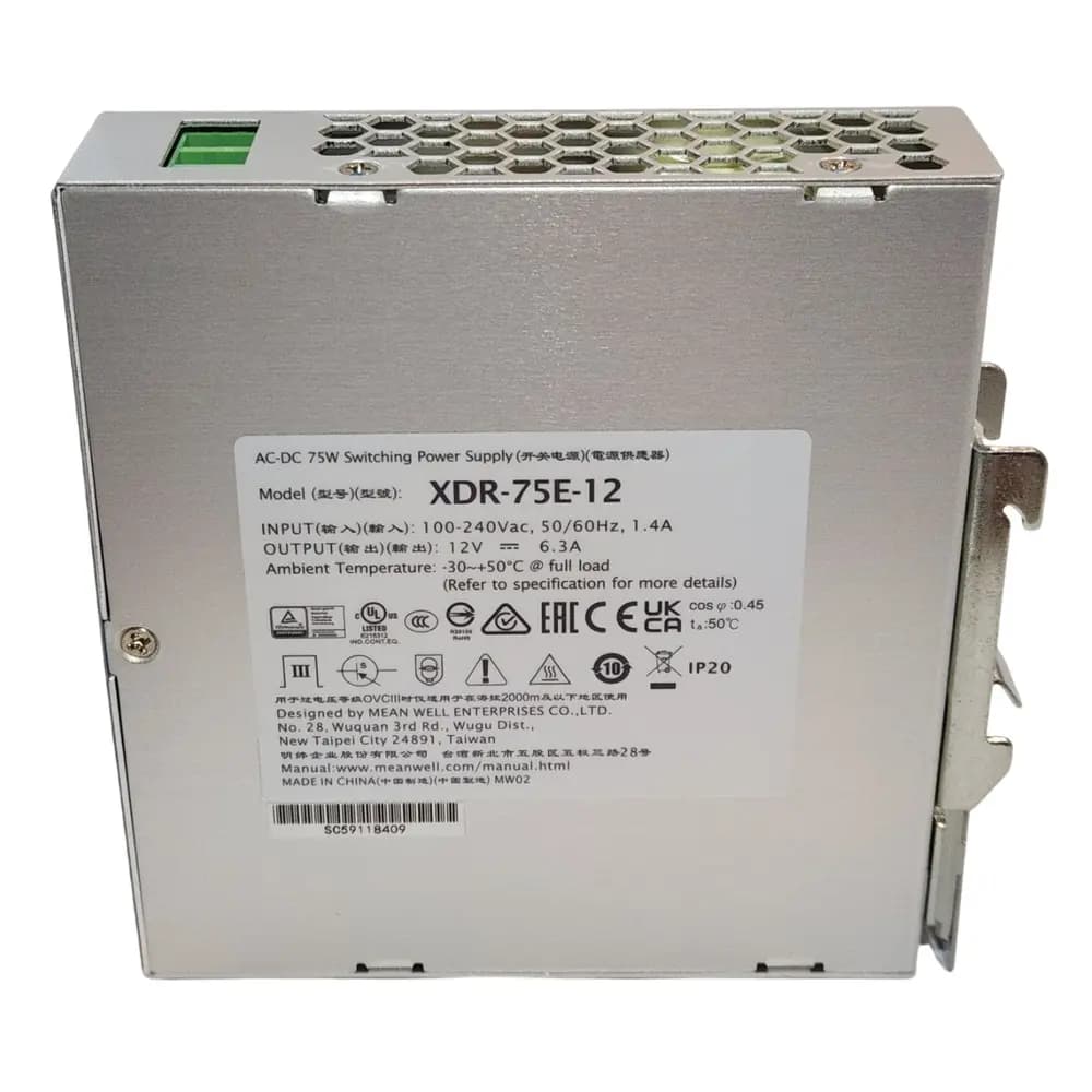 منبع تغذیه ریلی XDR-75E-12 — تصویر ۳
