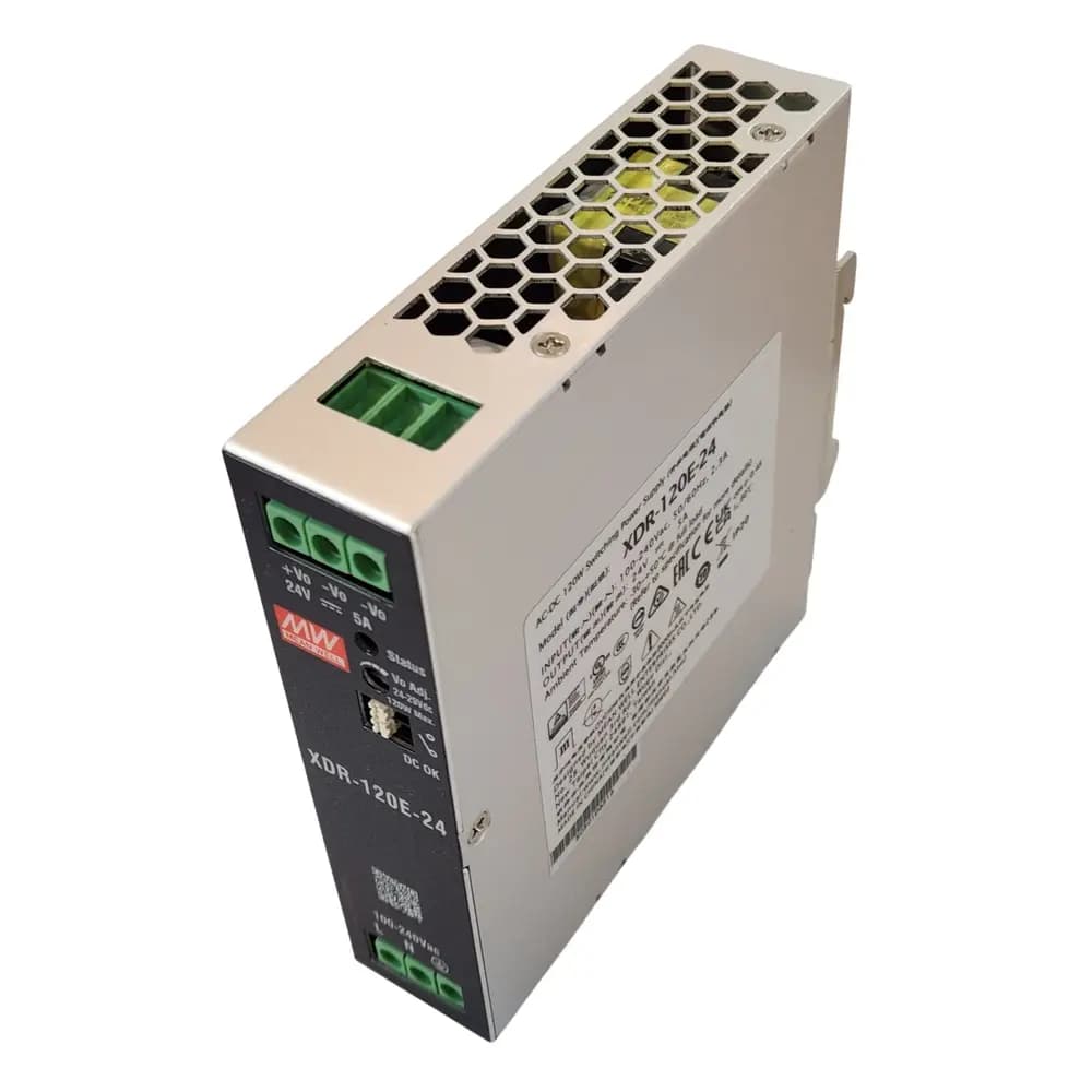 منبع تغذیه 24 ولت 5 آمپر XDR-120E-24