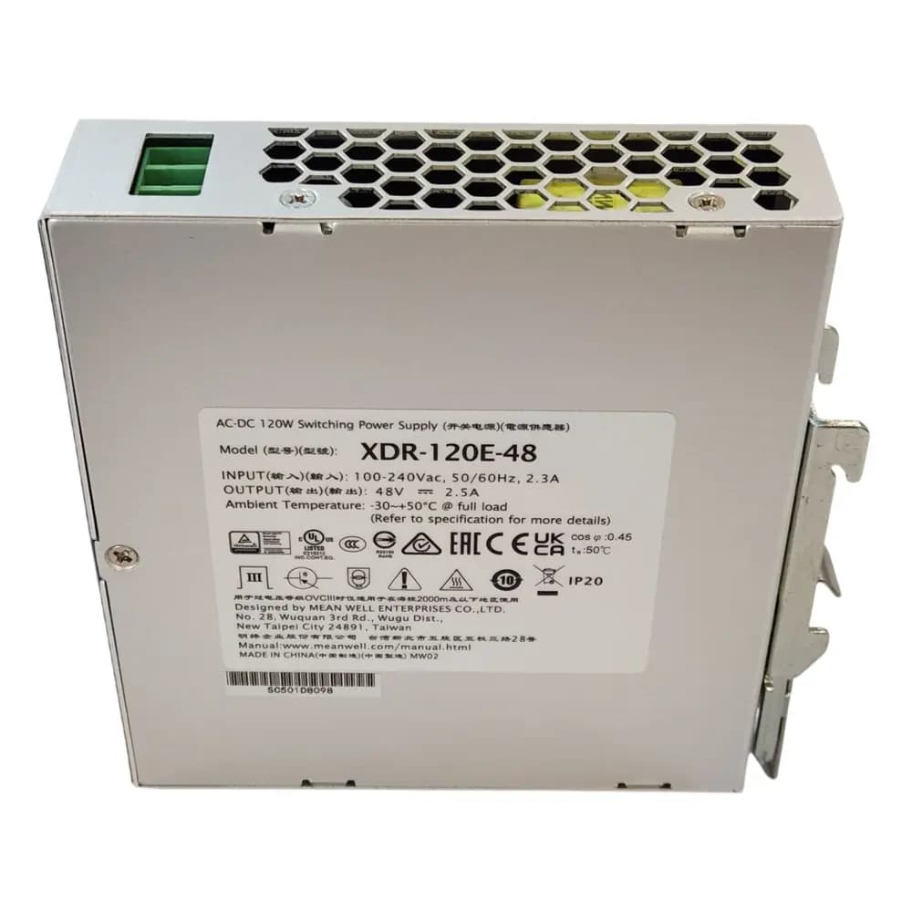 منبع تغذیه 48 ولت 2.5 آمپر XDR-120E-48 — تصویر ۳
