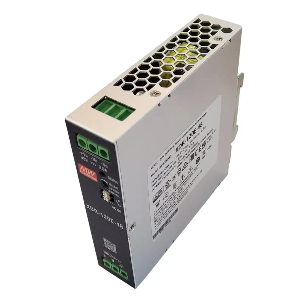 منبع تغذیه 48 ولت 2.5 آمپر XDR-120E-48
