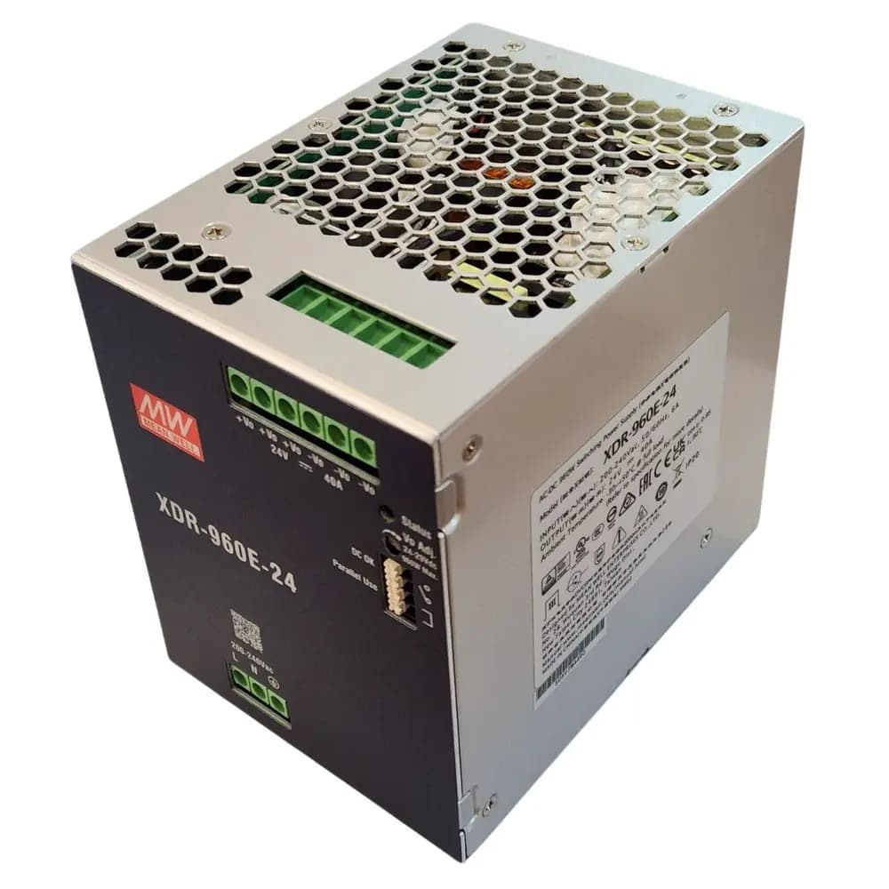 منبع تغذیه 24 ولت 40 آمپر XDR-960E-24