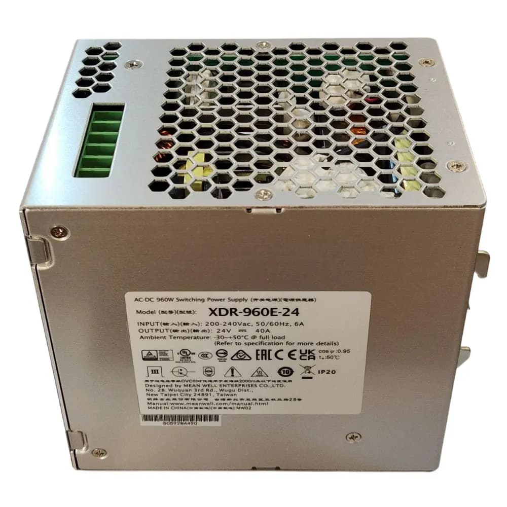 منبع تغذیه 24 ولت 40 آمپر XDR-960E-24 — تصویر ۴