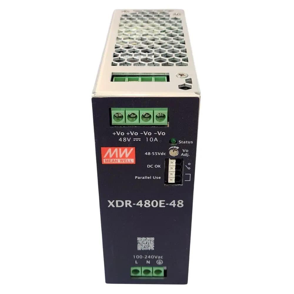 منبع تغذیه 48 ولت 10 آمپر XDR-480E-48 — تصویر ۲