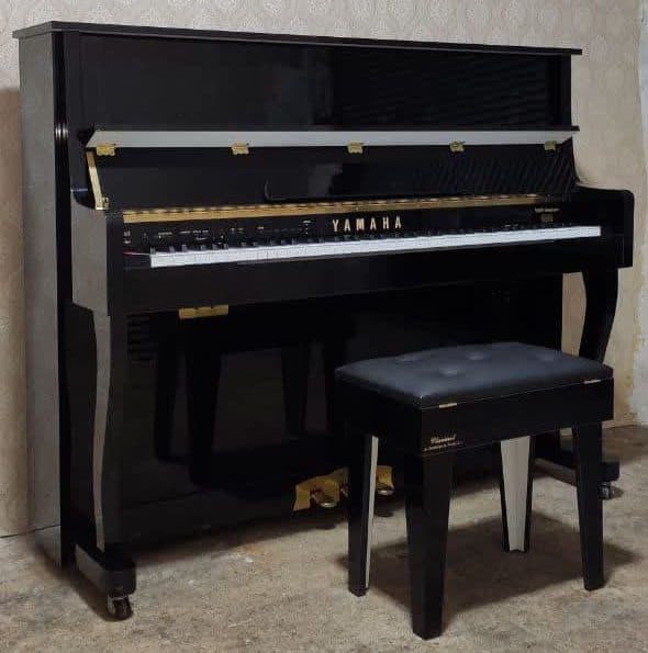 پیانو یاماها مدل YAMAHA p145 طرح آکوستیک — تصویر ۳