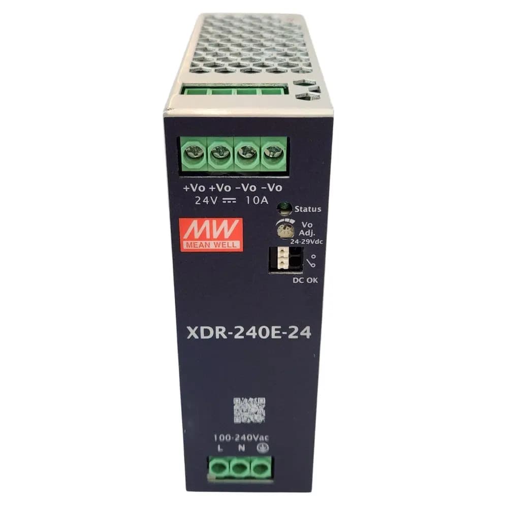 منبع تغذیه 24 ولت 10 آمپر XDR-240E-24 — تصویر ۲
