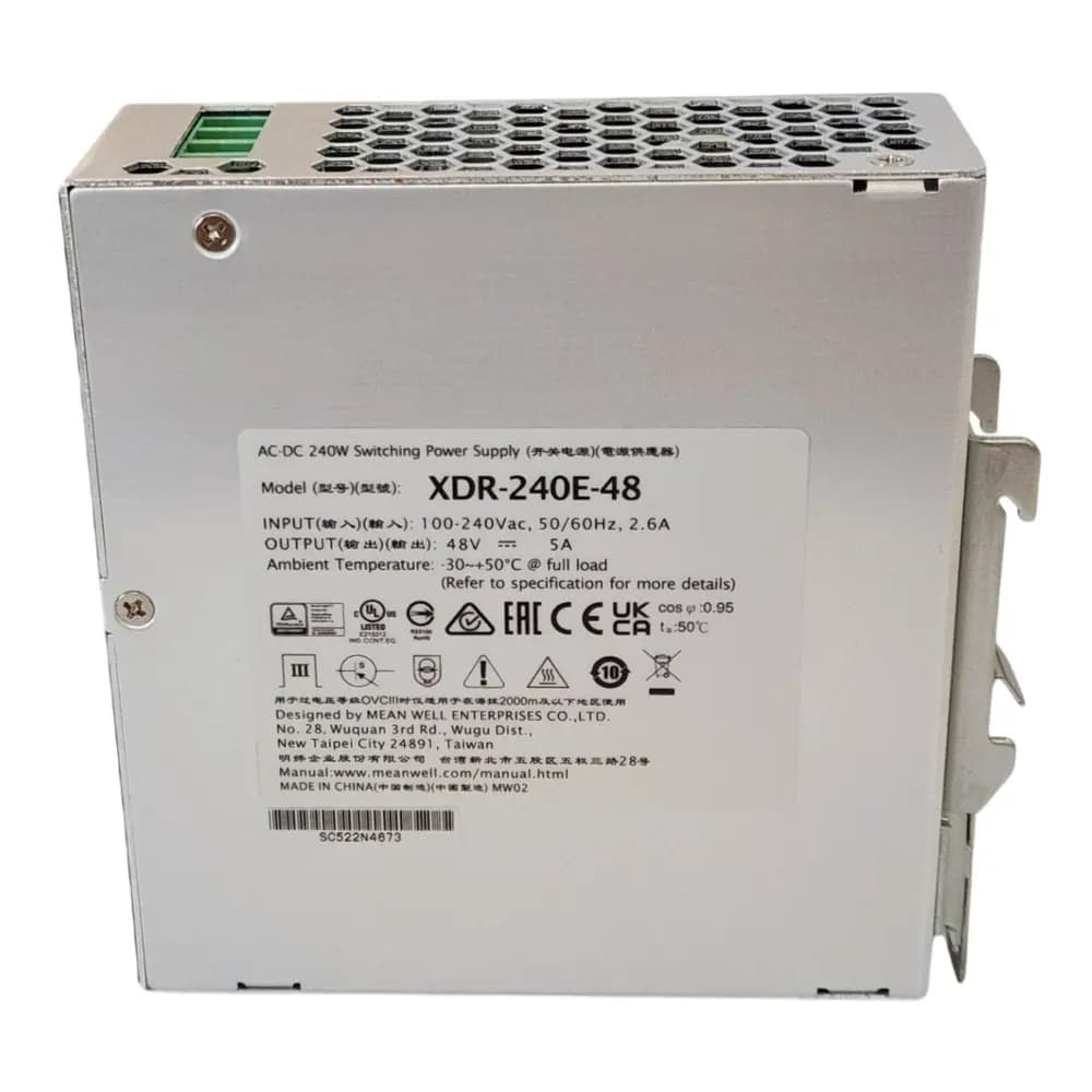 منبع تغذیه 48 ولت 5 آمپر XDR-240E-48 — تصویر ۳