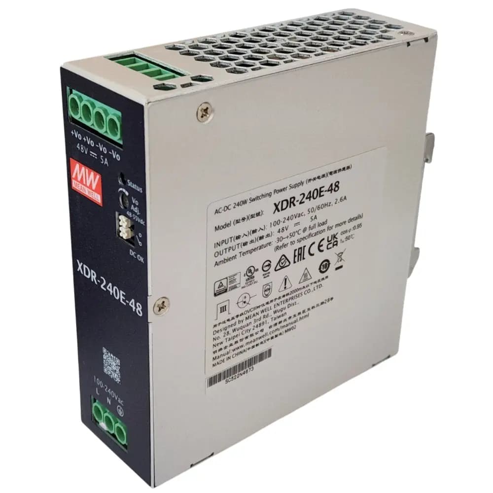 منبع تغذیه 48 ولت 5 آمپر XDR-240E-48