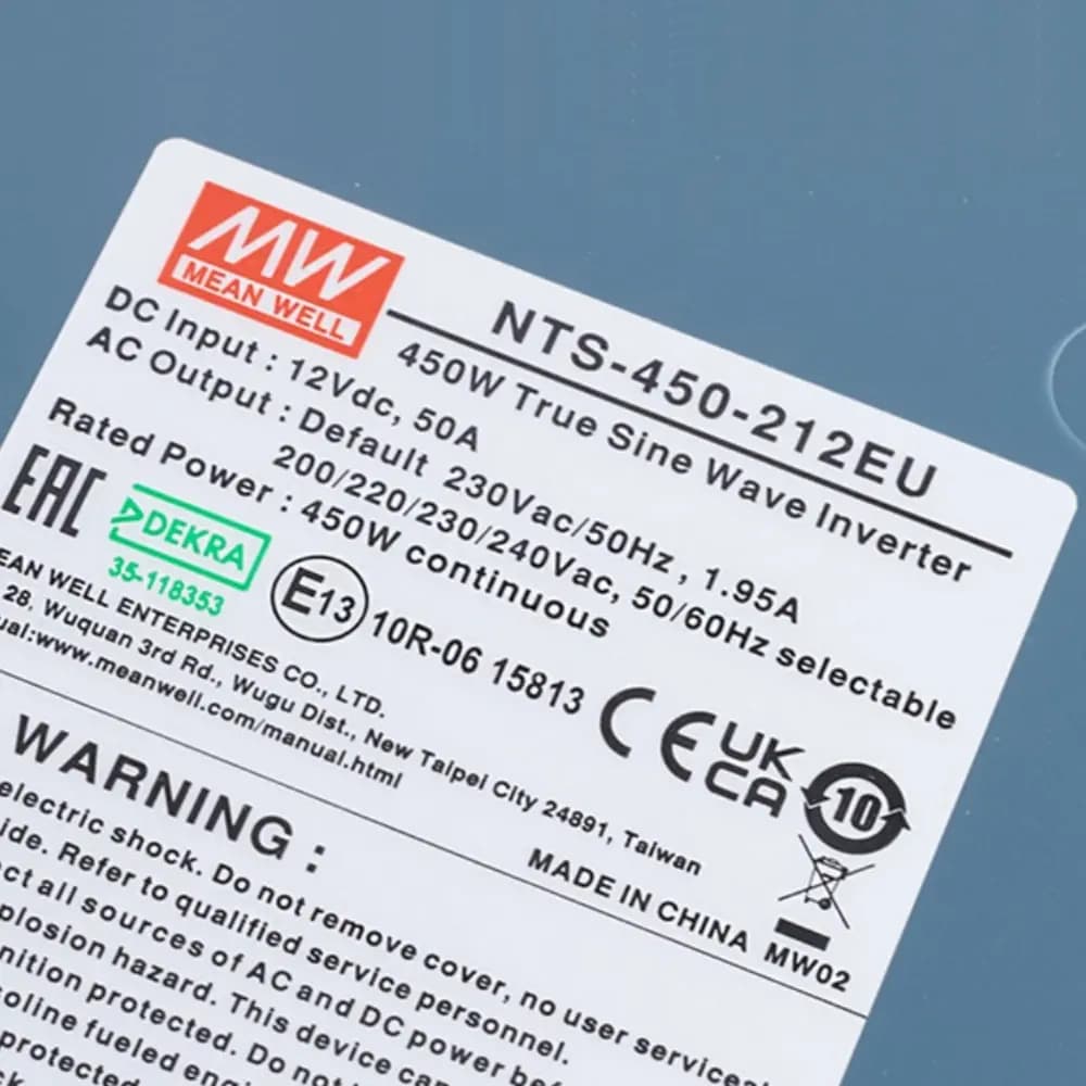 اینورتر سینوسی NTS-450-212EU — تصویر ۳