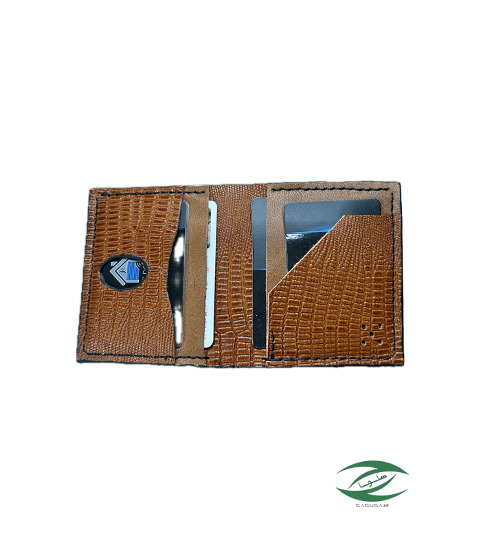 کیف پول چرم دست دوز شاکله