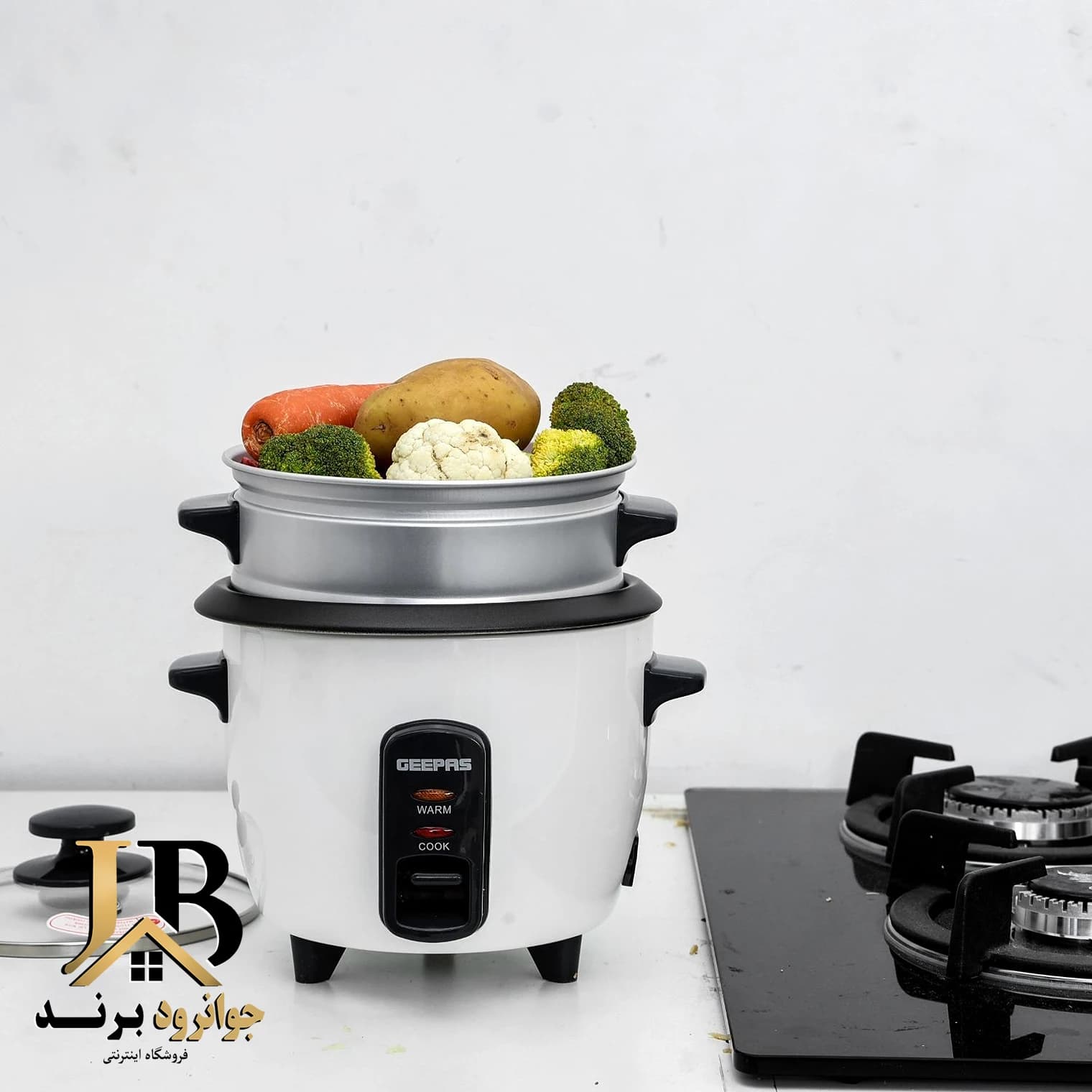 پلوپز بخارپز 0.6 لیتر جیپاس مدل Geepas GRC4324 — تصویر ۲