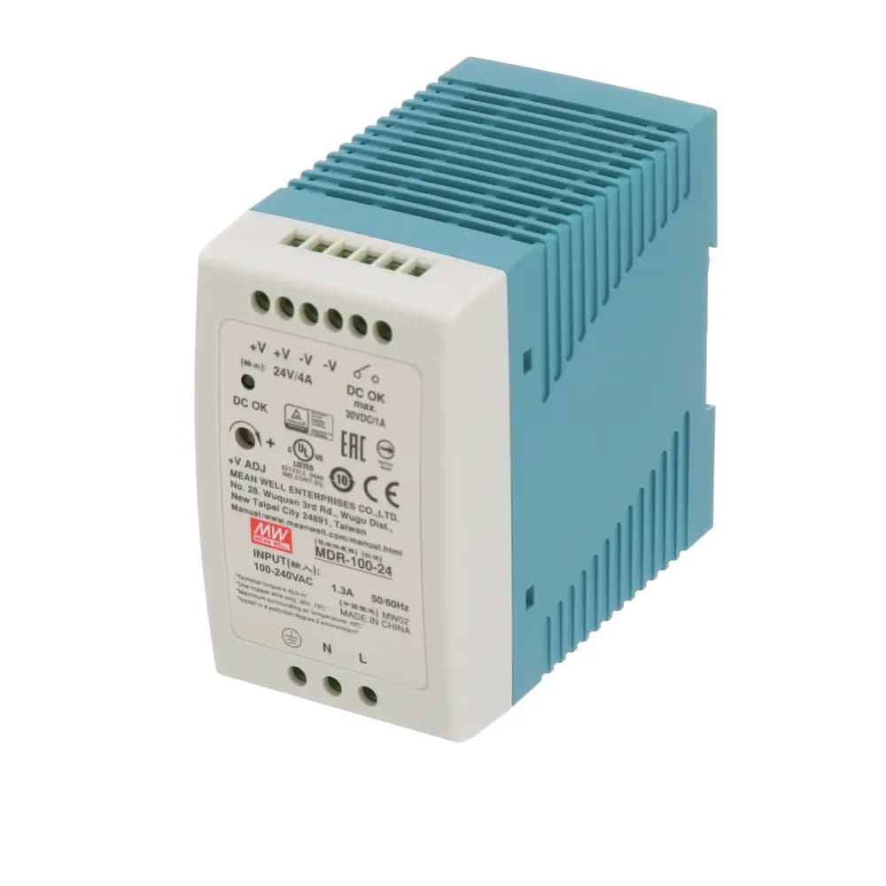 منبع تغذیه 24 ولت 4 آمپر MDR-100-24 — تصویر ۳