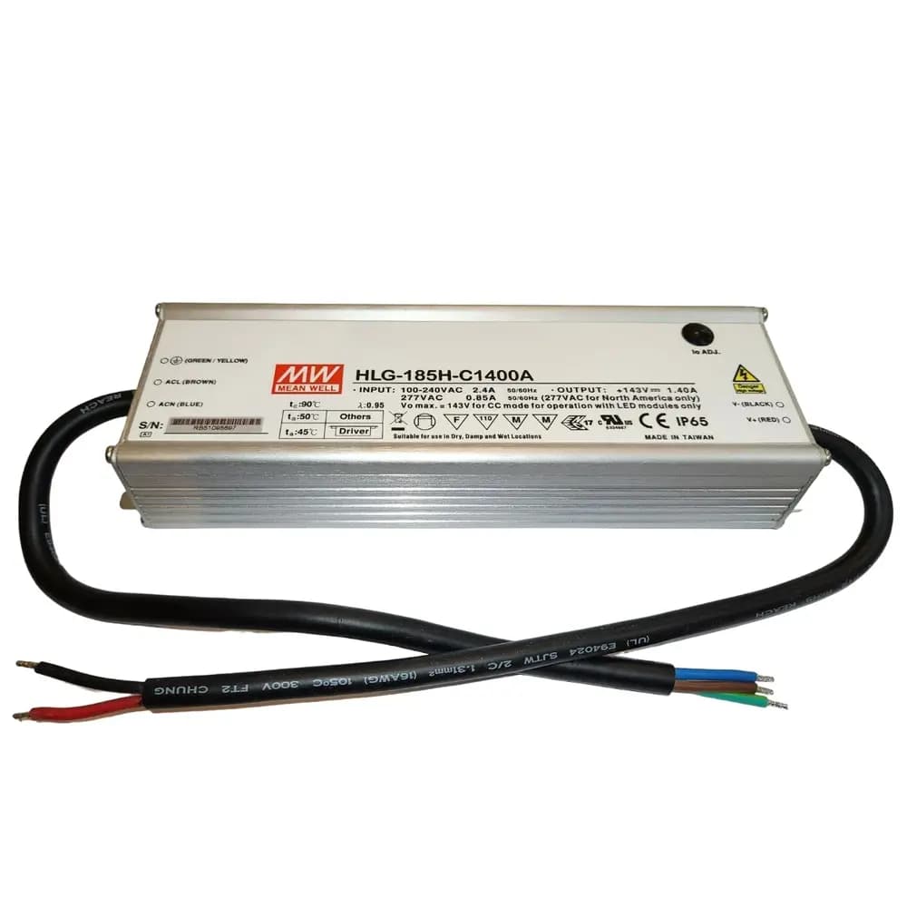 LED درایور HLG-185H-C1400A — تصویر ۲