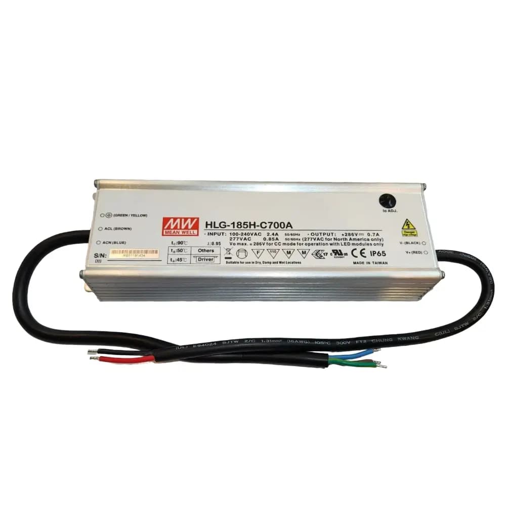 LED درایور HLG-185H-C700A — تصویر ۲