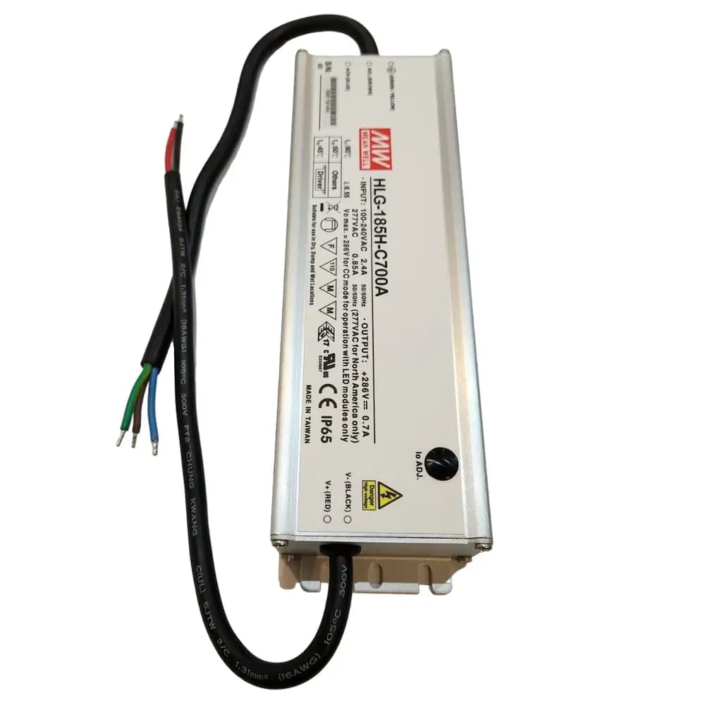 LED درایور HLG-185H-C700A — تصویر ۴