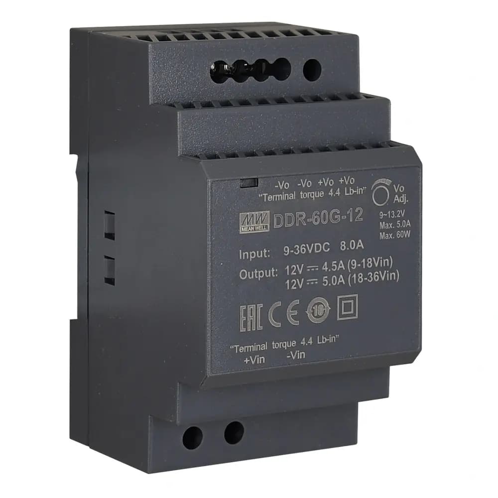 کانورتر (DC-DC) ریلی DDR-60G-12 — تصویر ۳