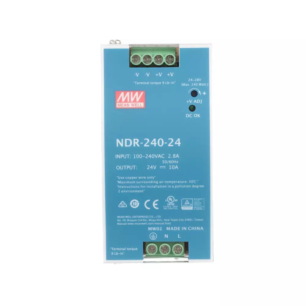 منبع تغذیه ریلی NDR-240 — تصویر ۶