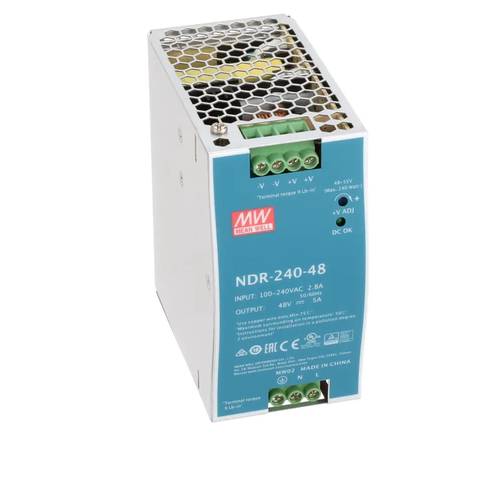 منبع تغذیه ریلی NDR-240-48