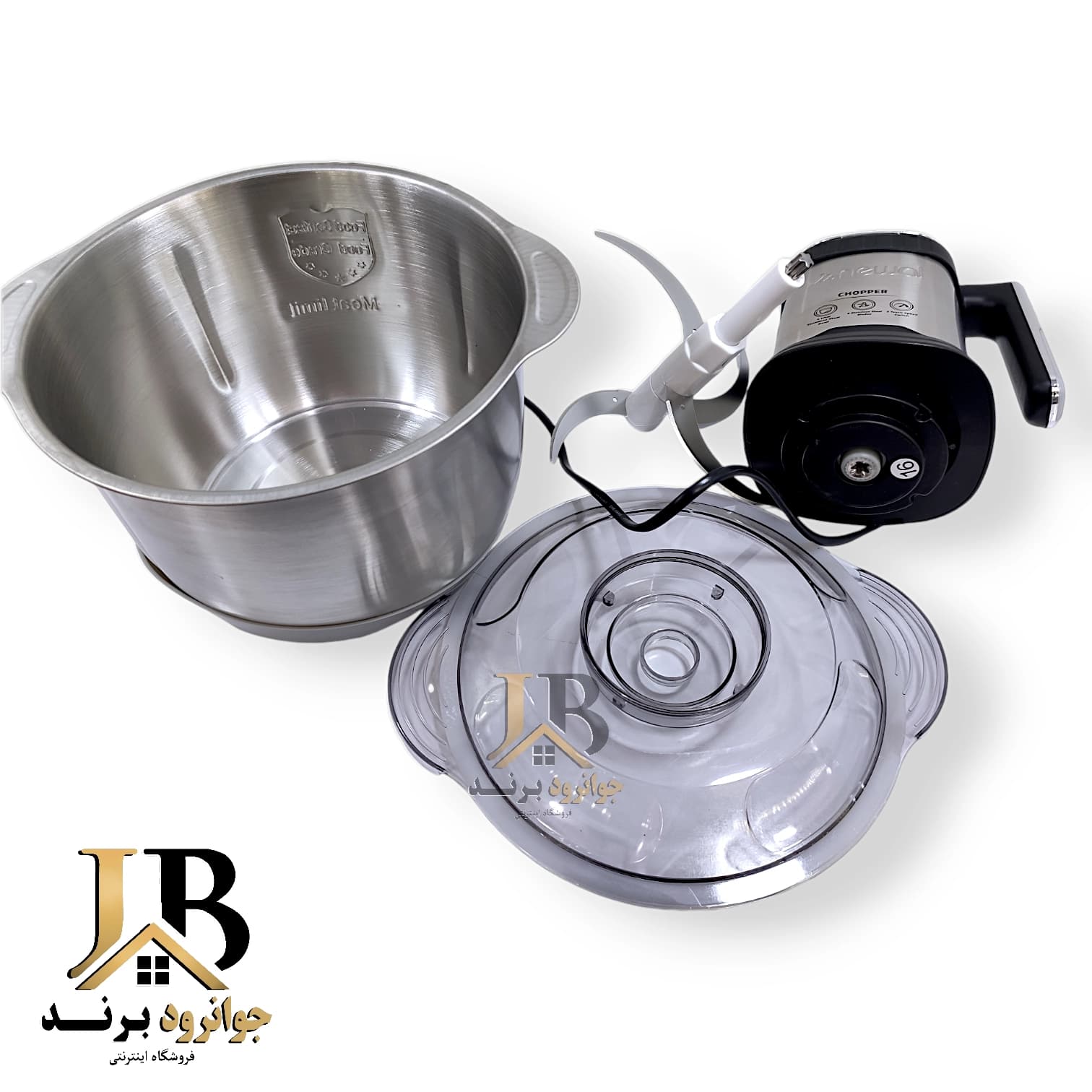 خردکن 4 لیتر نوال ترکیه کاسه استیل مدل Newal CPR-4460 — تصویر ۴