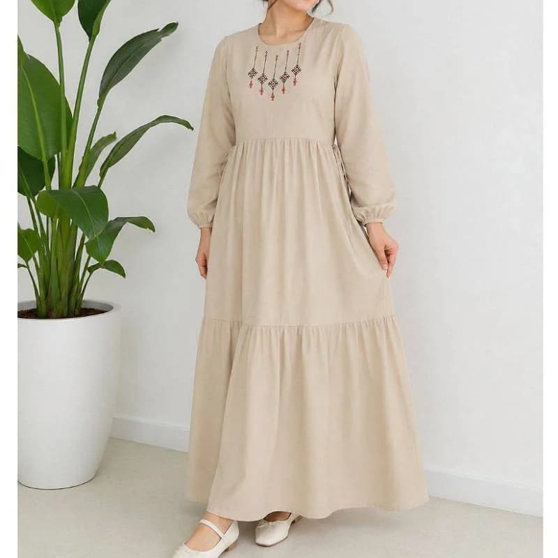 پیراهن ساحلی ابروبادگلدوزی زنانه/کد29873 — تصویر ۷