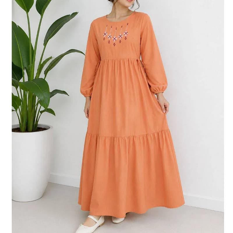 پیراهن ساحلی ابروبادگلدوزی زنانه/کد29873 — تصویر ۸