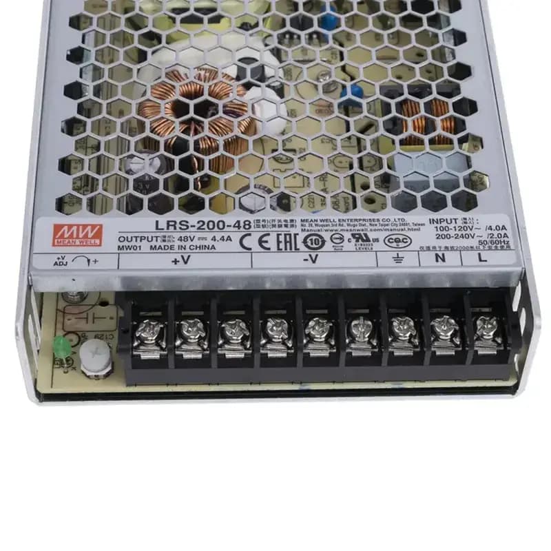 منبع تغذیه LRS-200-48 — تصویر ۸