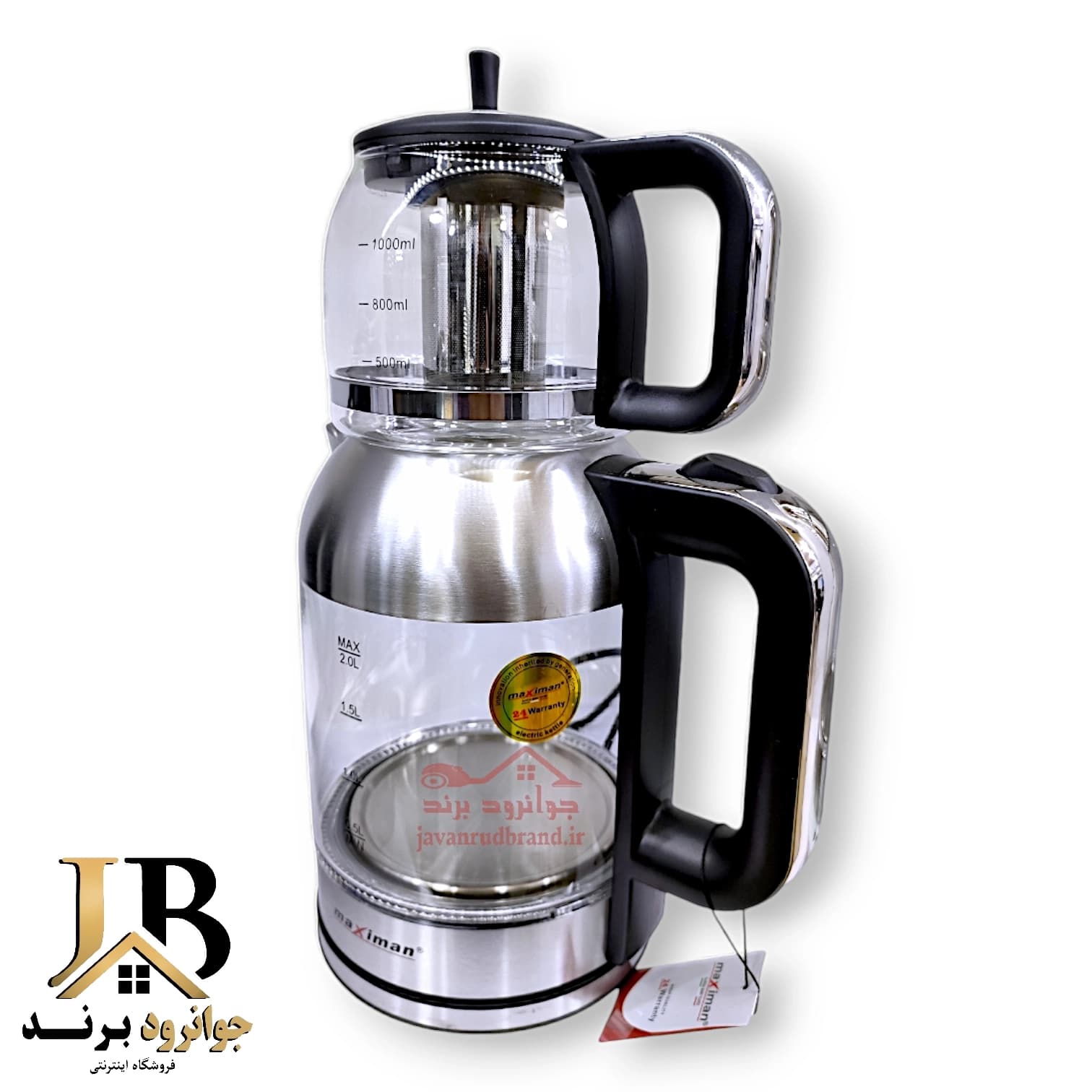 چای ساز روهمی مکسی من (ماکسیمان) مدل maximan MAX-2080 — تصویر ۲