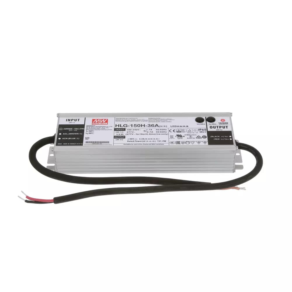 LED درایور HLG-150H-36A — تصویر ۲