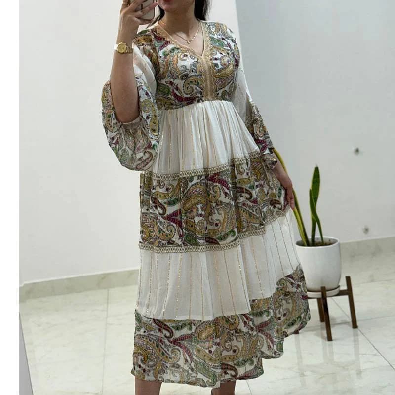پیراهن ساحلی کریشه اورجینال طلاکوب هندی وارداتی/کد29817 — تصویر ۲