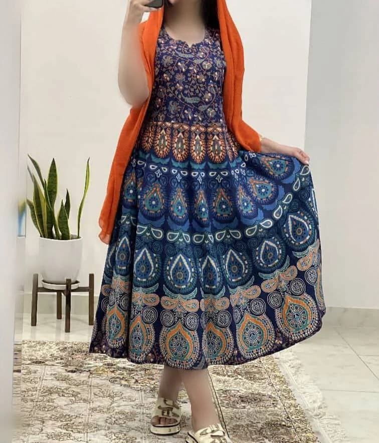 سارافن ساحلی لنگی وارداتی هندی طرح اشک/کد29729