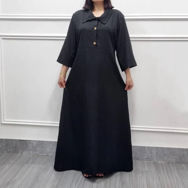 پیراهن ساحلی آیوا طرح کلوووش زنانه /کد29606 — تصویر ۲