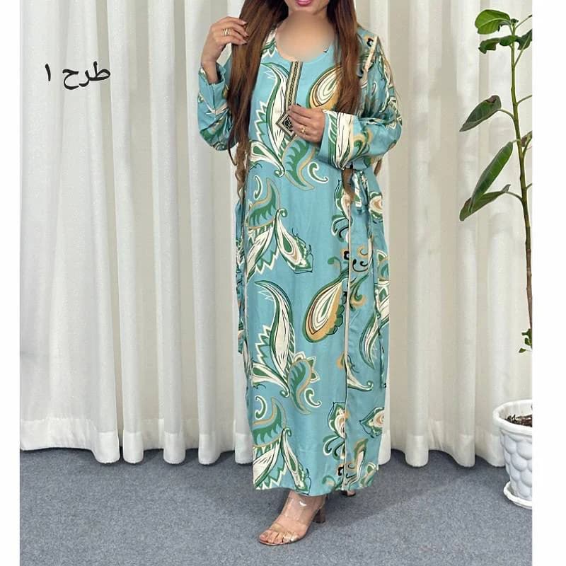 پیراهن ساحلی نخی ترک یال داریقه گلدوزی زنانه /کد29600 (تخفیف ویژه)