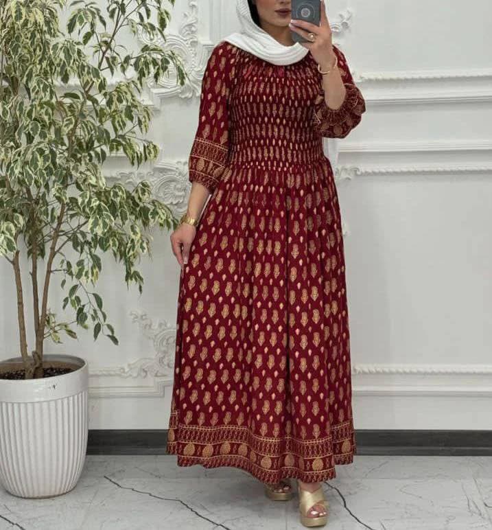 پیراهن ساحلی کریشه طلاکوب (اورجینال)وارداتی/کد29507 — تصویر ۸